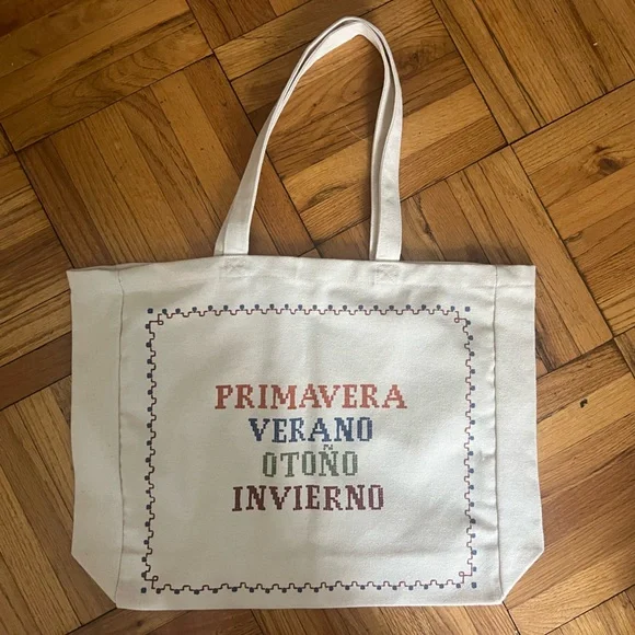 NEW Sézane x Lucia Vergara Tote - Picture 1 of 4